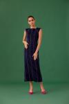 MEDHA BATRA - Midnight Blue Satin Dress
