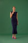 MEDHA BATRA - Midnight Blue Satin Dress