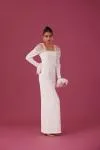 MEDHA BATRA - Ivory Crepe Dress