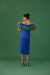 MEDHA BATRA - Cobalt Blue Satin Dress