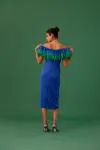 MEDHA BATRA - Cobalt Blue Satin Dress