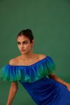 MEDHA BATRA - Cobalt Blue Satin Dress