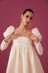 MEDHA BATRA - Ivory Raw Silk Dress