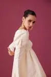 MEDHA BATRA - Ivory Raw Silk Dress