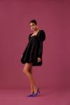 MEDHA BATRA - Black Tafetta Dress