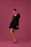 MEDHA BATRA - Black Tafetta Dress