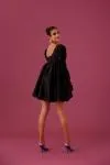 MEDHA BATRA - Black Tafetta Dress