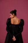 MEDHA BATRA - Black Tafetta Dress