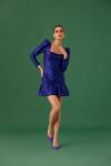 MEDHA BATRA - Paris Blue Silk Dress