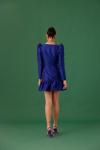 MEDHA BATRA - Paris Blue Silk Dress