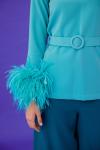 MEDHA BATRA - Teal Crepe Co ord