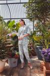MEDHA BATRA - Blue Poppy Co ord Set