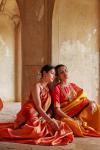 Pink Base Kanchipuram Saree