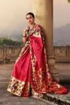 Red Paithani Saree
