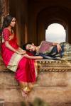 Black Banarasi Satin Saree