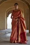 Pink Base Kanchipuram Saree