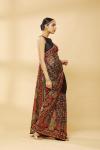 Black Embroidered Saree