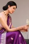 Falsa Pink Puniya Silk Saree