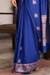 Royal Blue Puniya Pink Saree