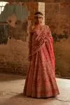 Bright Red Bridal Lehenga