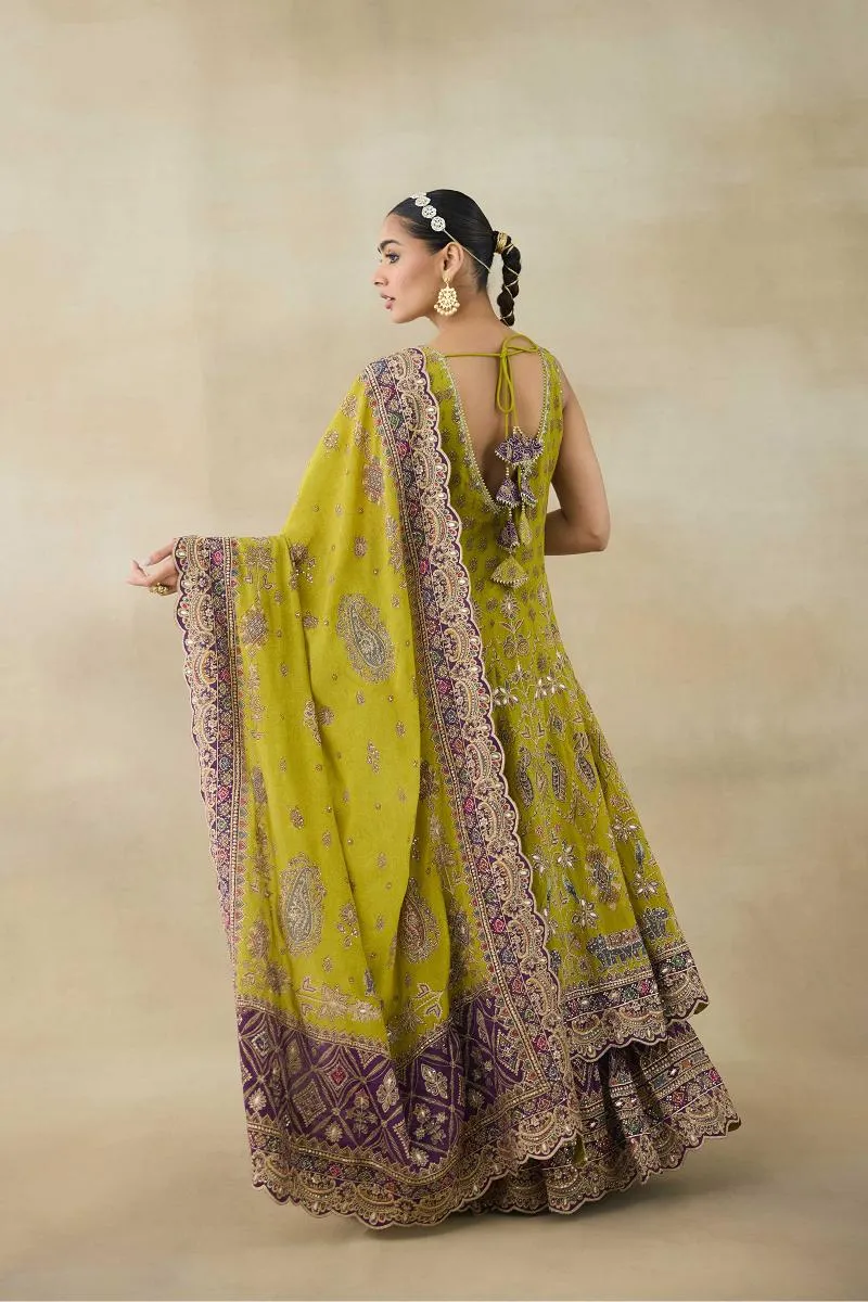 Mantis Green Suit Set