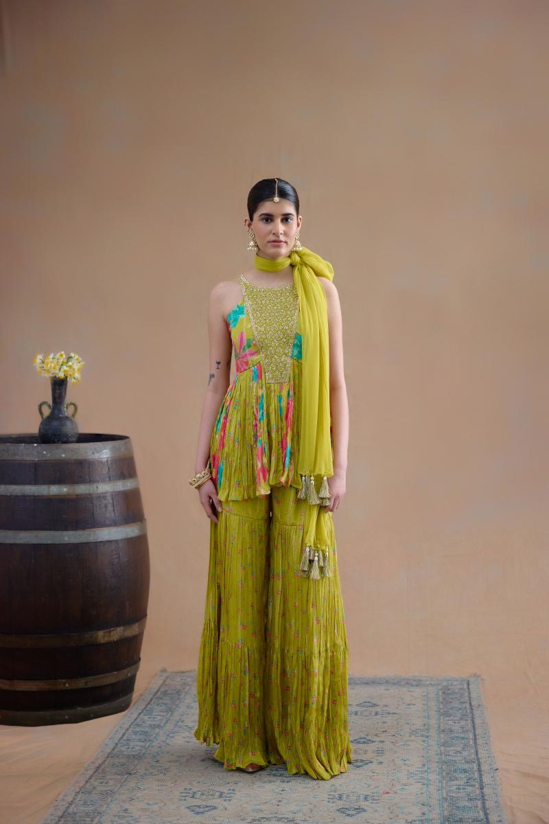 OLIVE GREEN GARARA