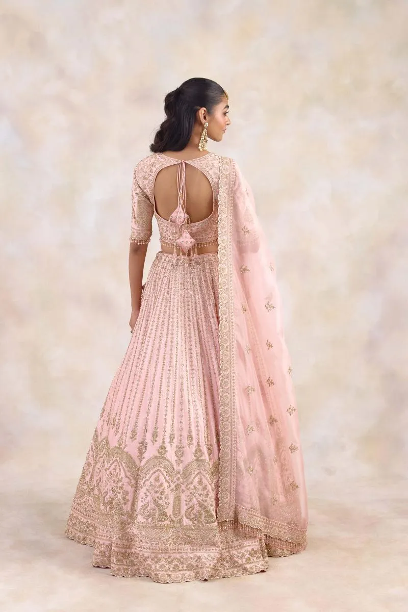 Muted Rose Lehenga Set