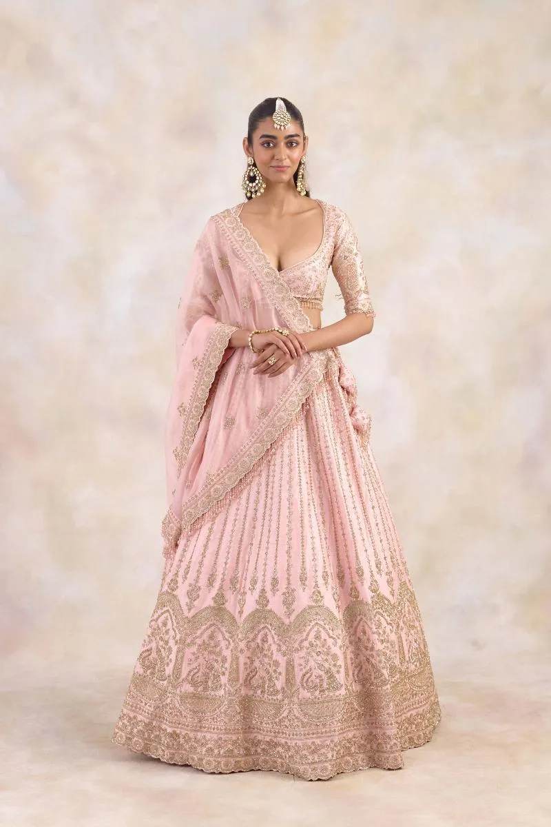 Muted Rose Lehenga Set