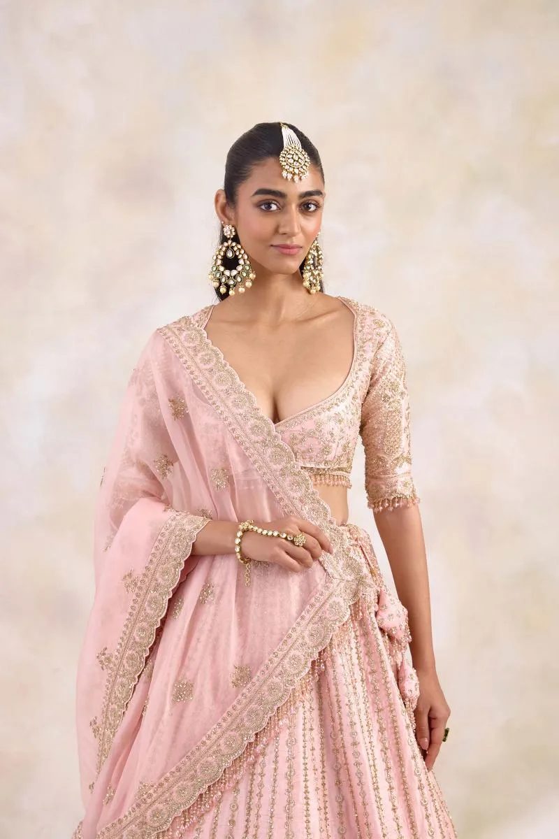 Muted Rose Lehenga Set