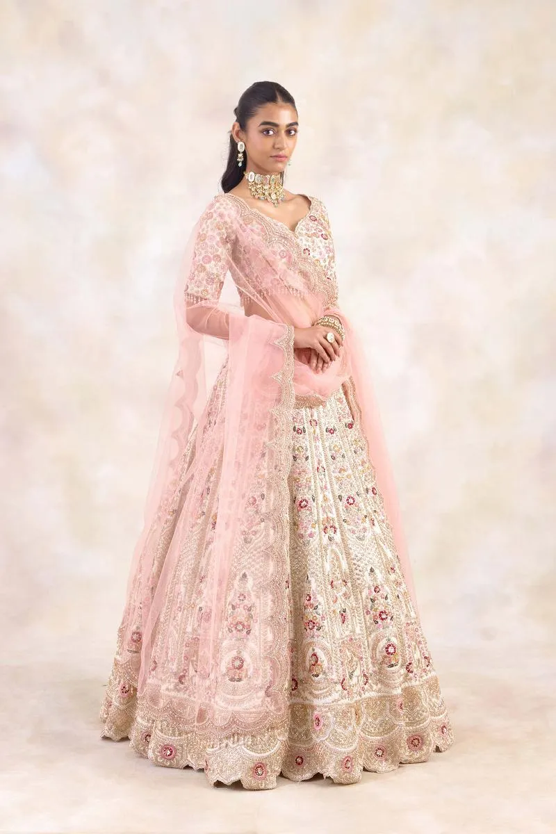 Vanilla Beige Lehenga Set