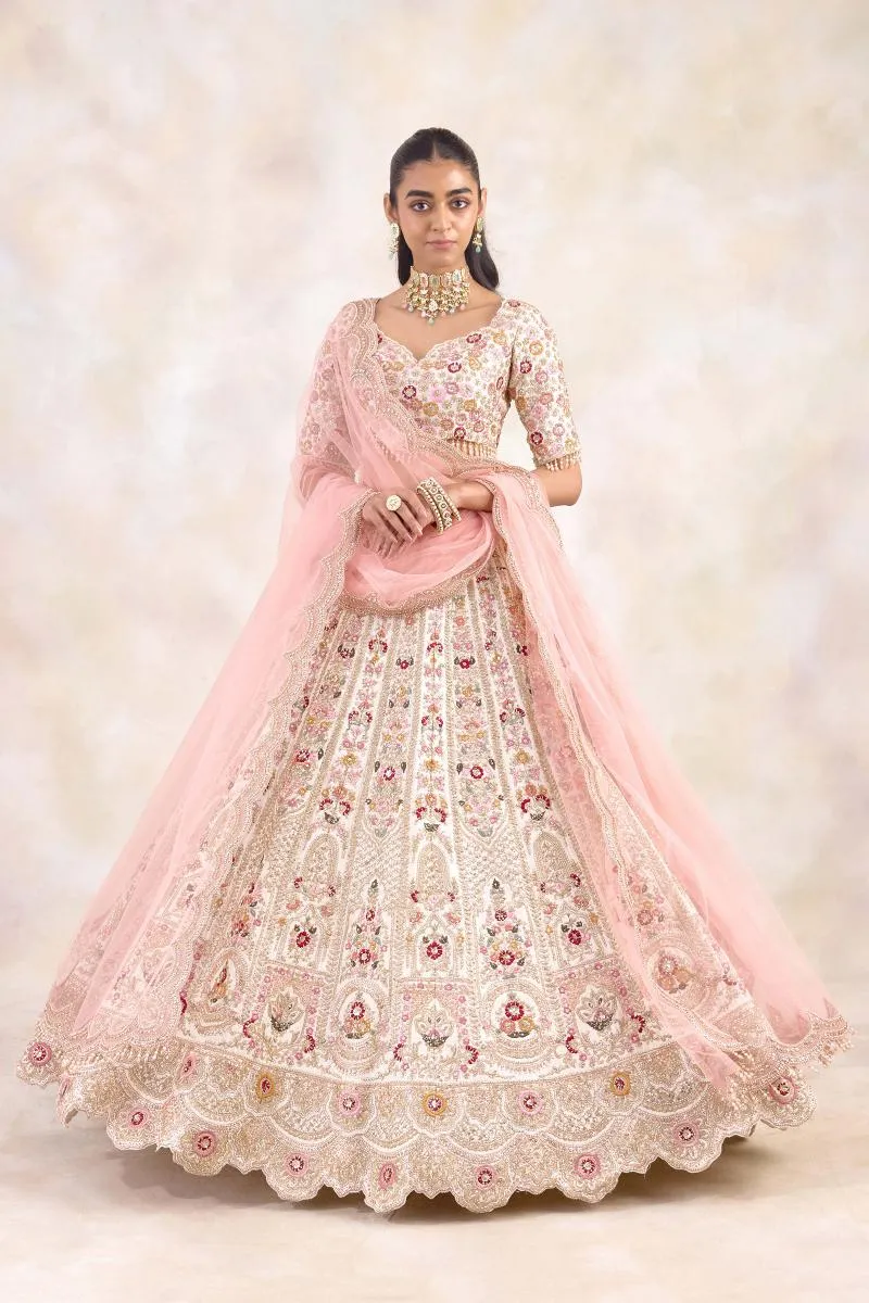 Vanilla Beige Lehenga Set