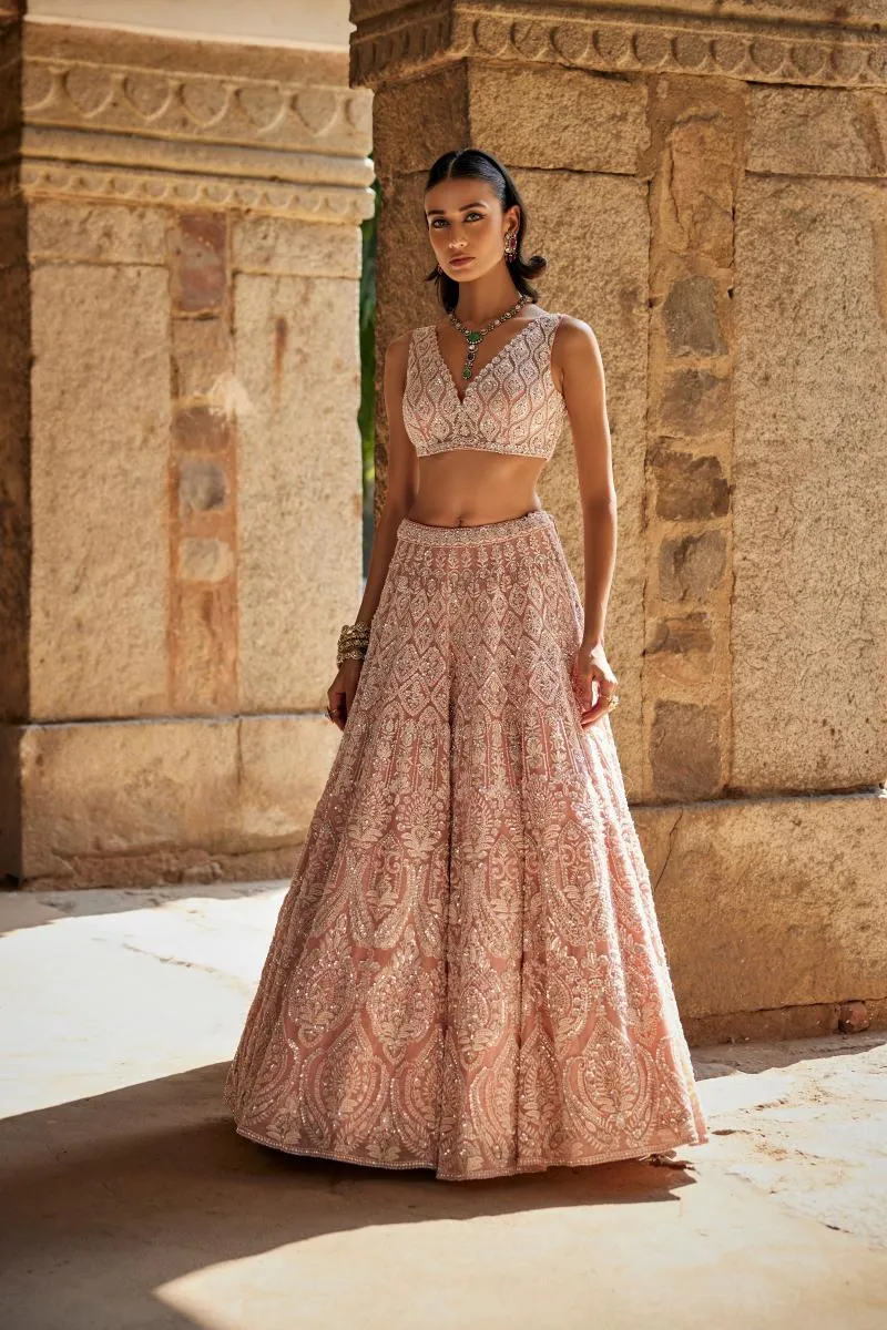 Cotton Candy Lehenga Set