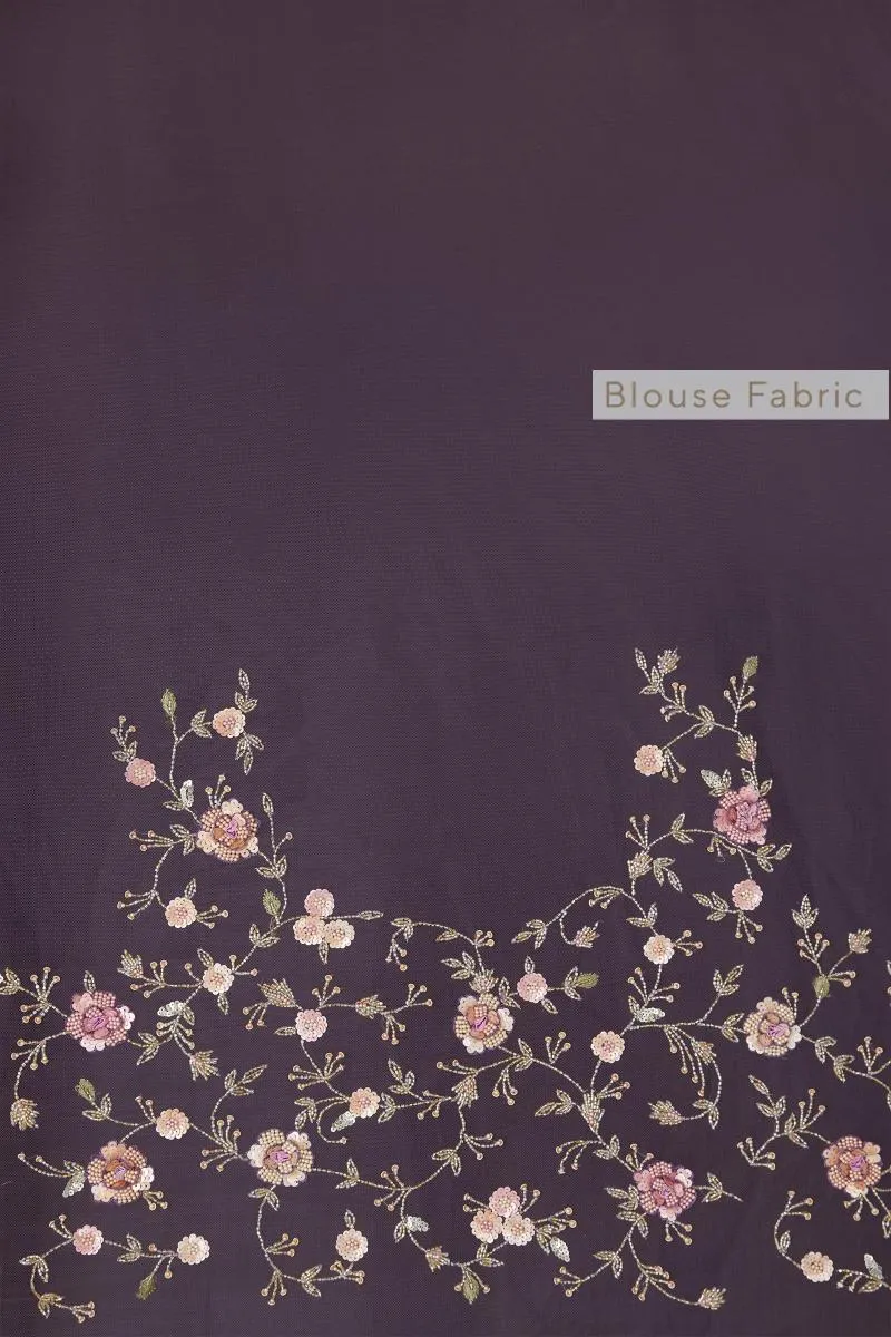 Orchid Light Organza Saree