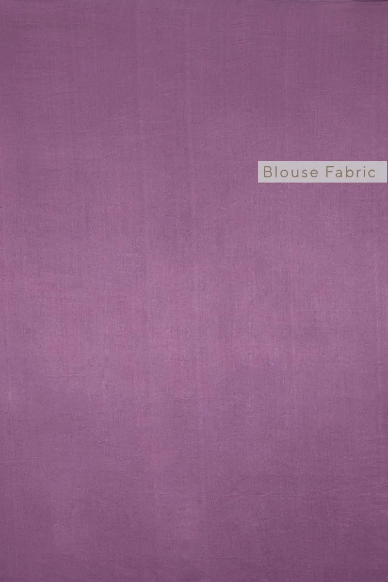 Sizzle Ombre White Wine Saree