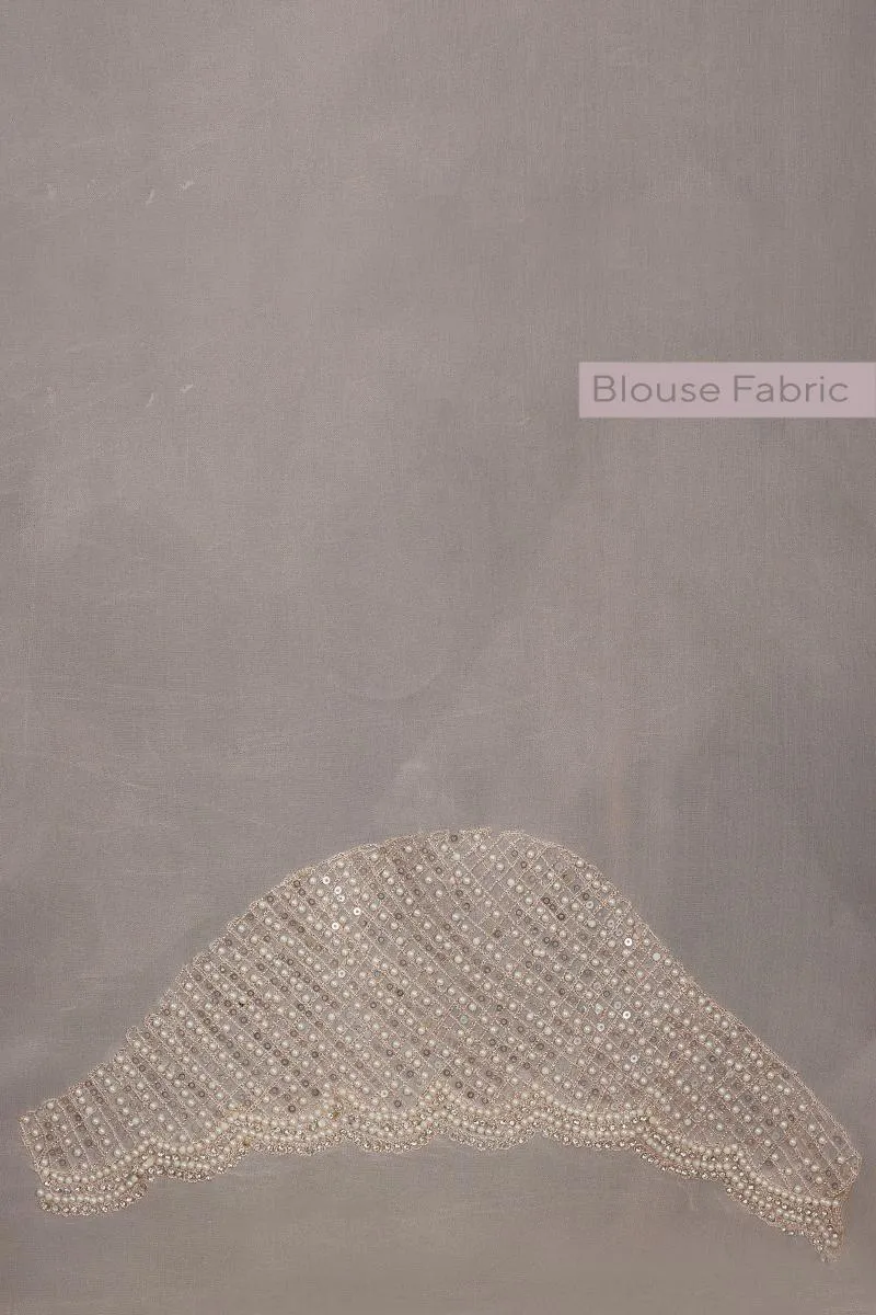 Bubbly Pink Georgette Saree