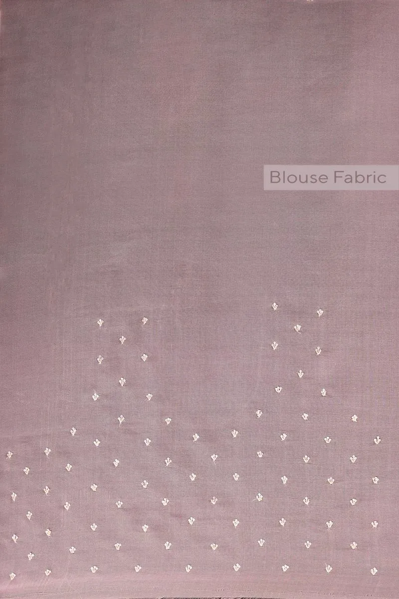 Pink Hue Organza Saree