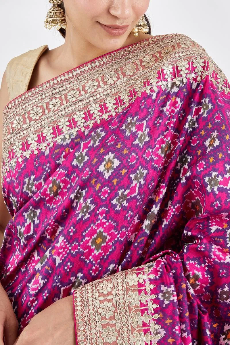 Rani Pink Patola Silk