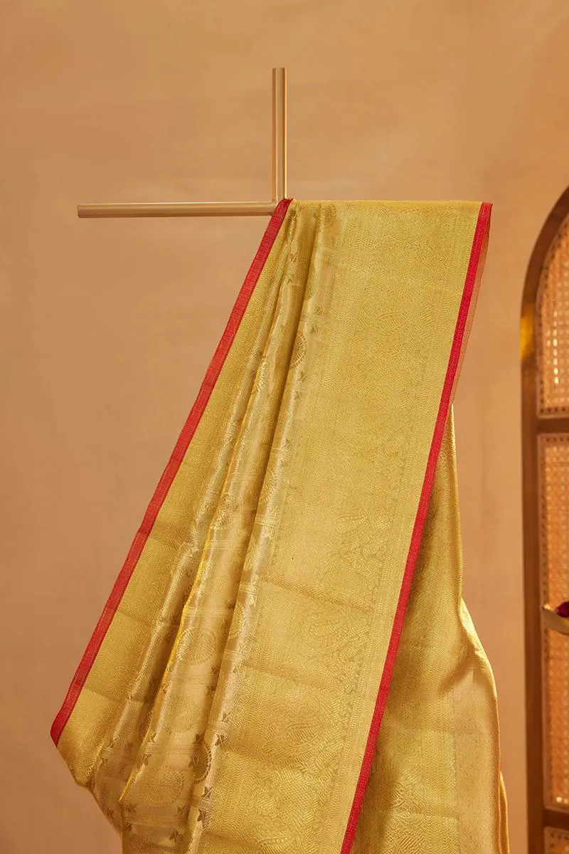 Gold Tissue Silk Saree