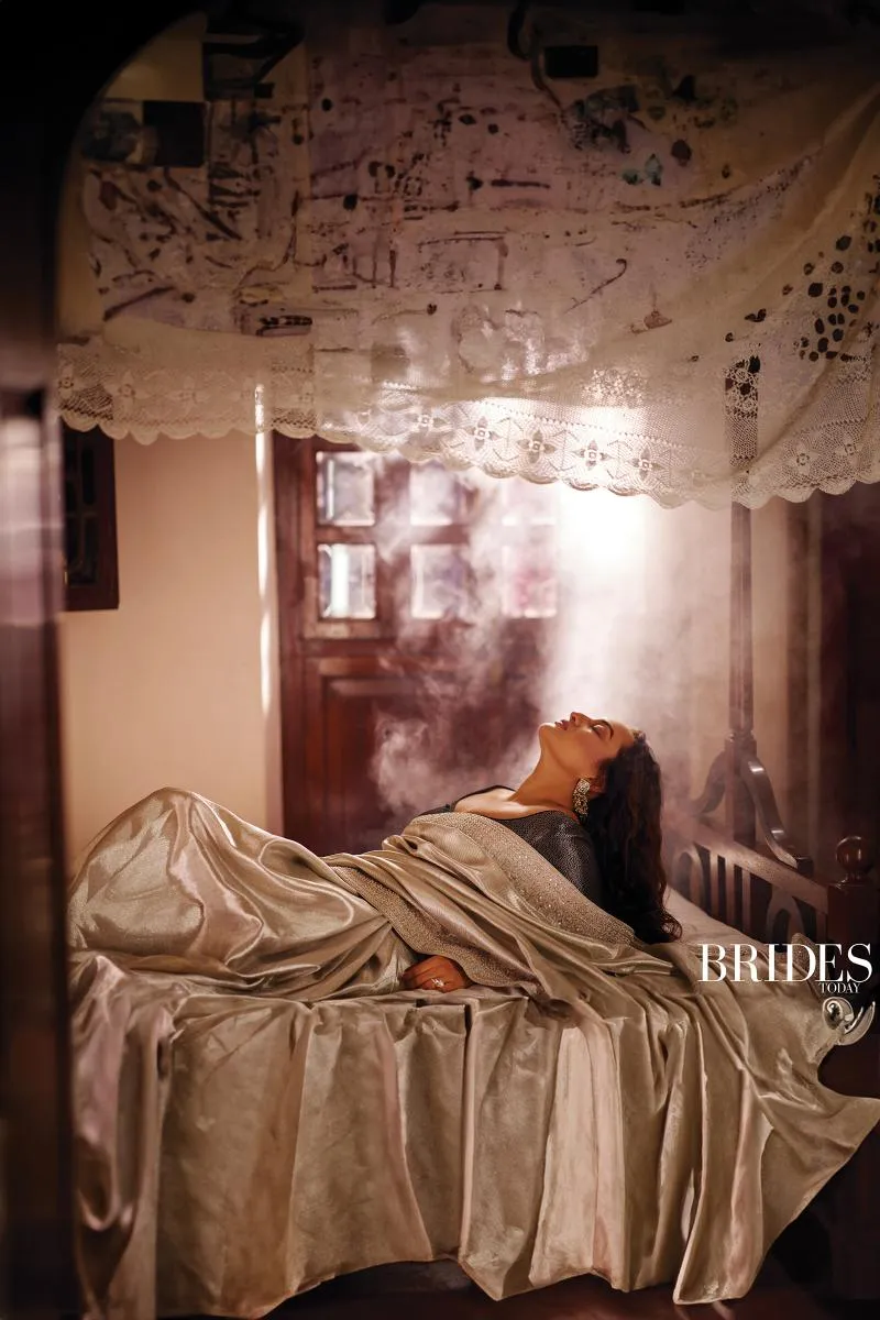 Silver Kanjivaram Tissue Silk Saree