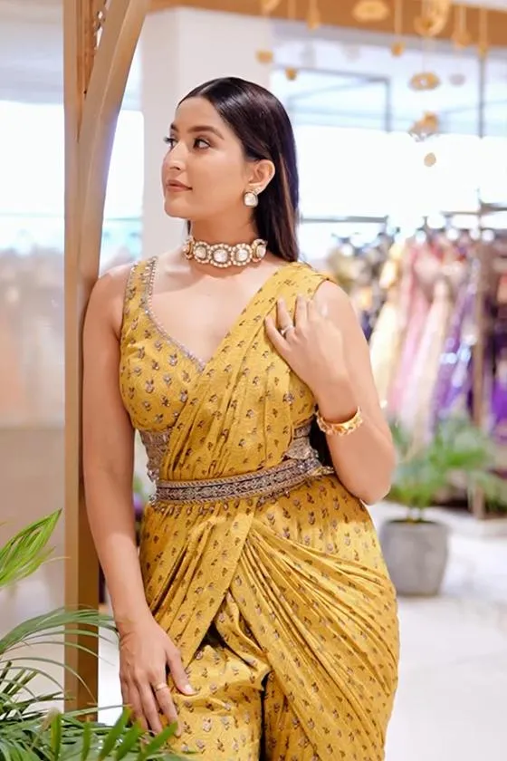 Dust Green Sharara Set