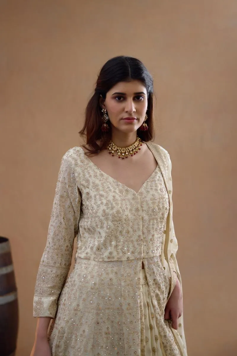 Ivory Lehenga
