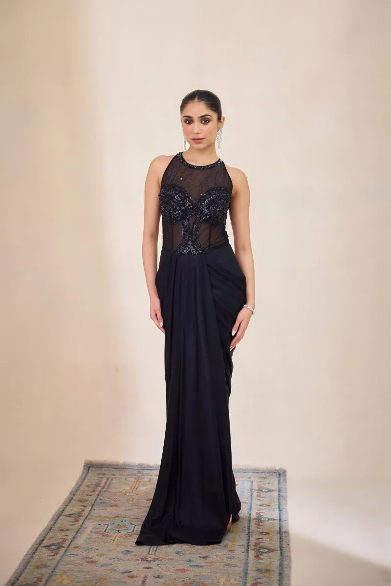 Soot Black Gown