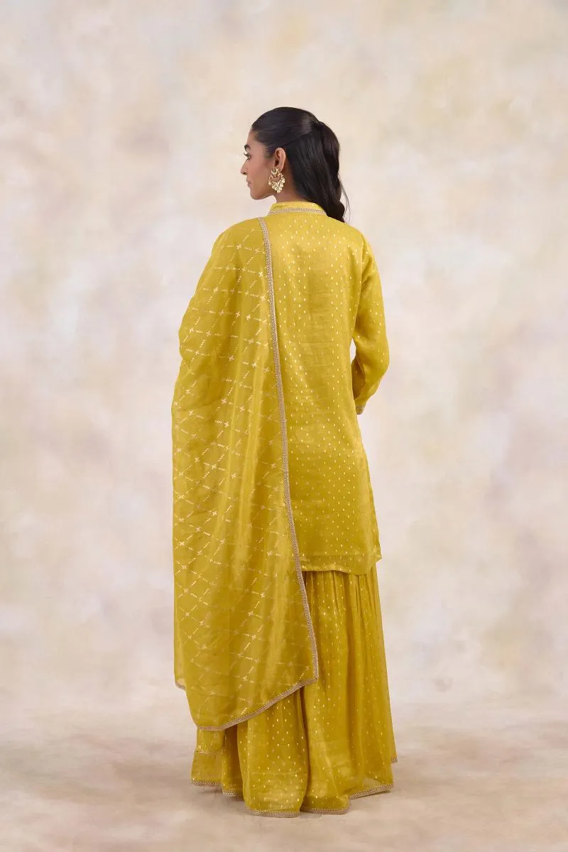 Amber Yellow Garara Set