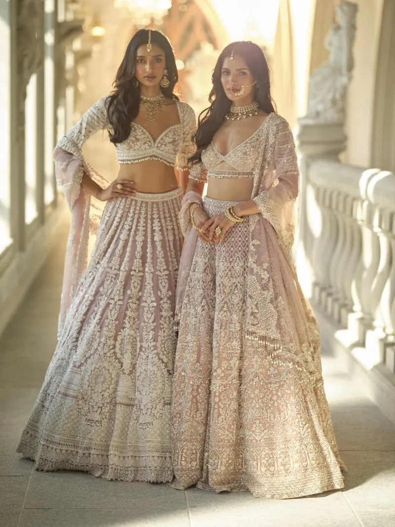 Bisque Beige Lehenga Set