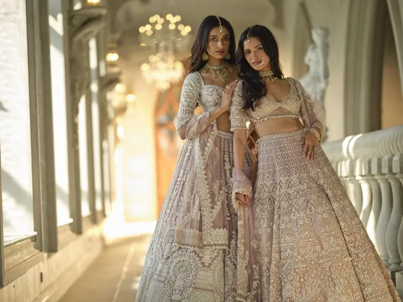 Bisque Beige Lehenga Set