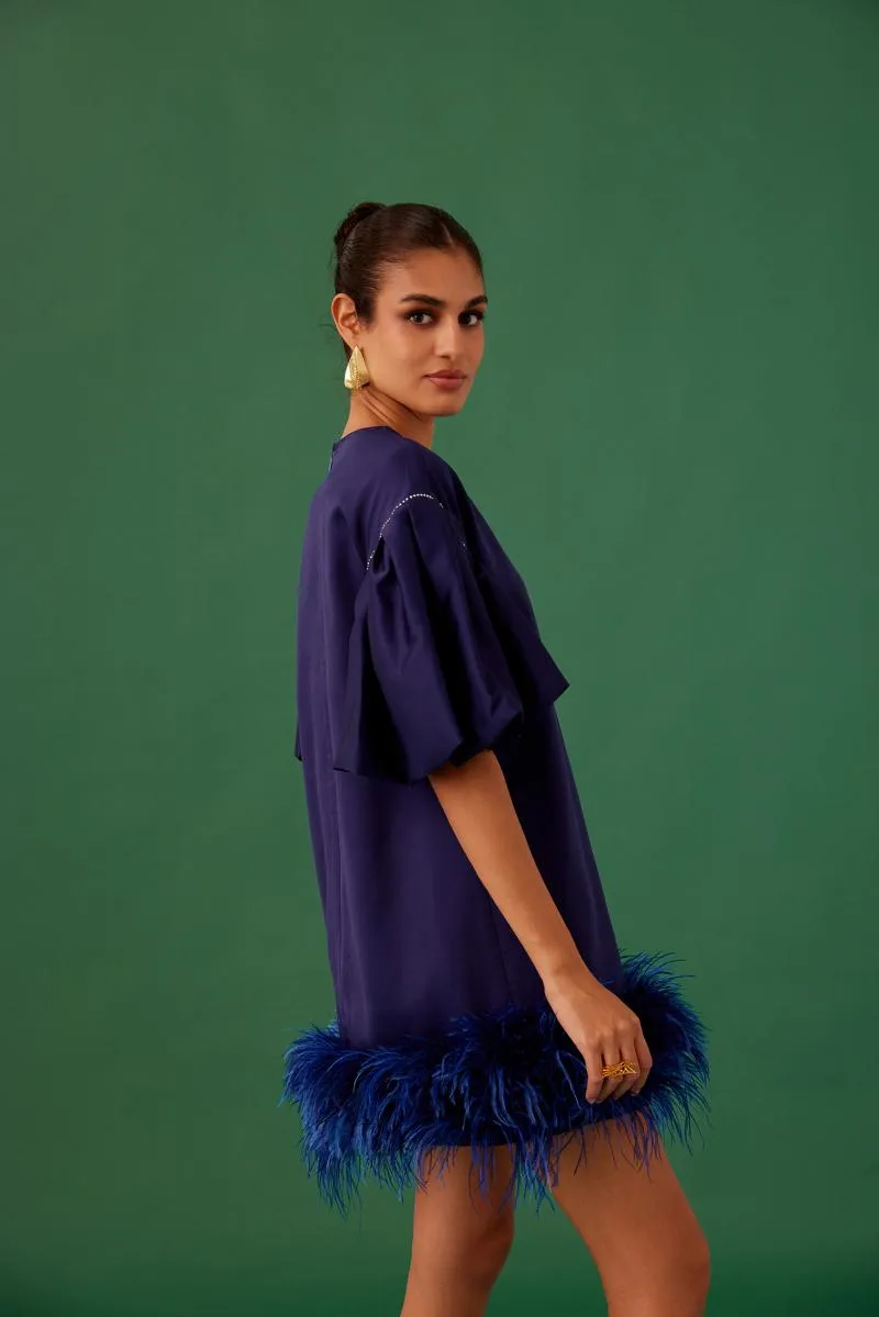 MEDHA BATRA - Blue Box Dress
