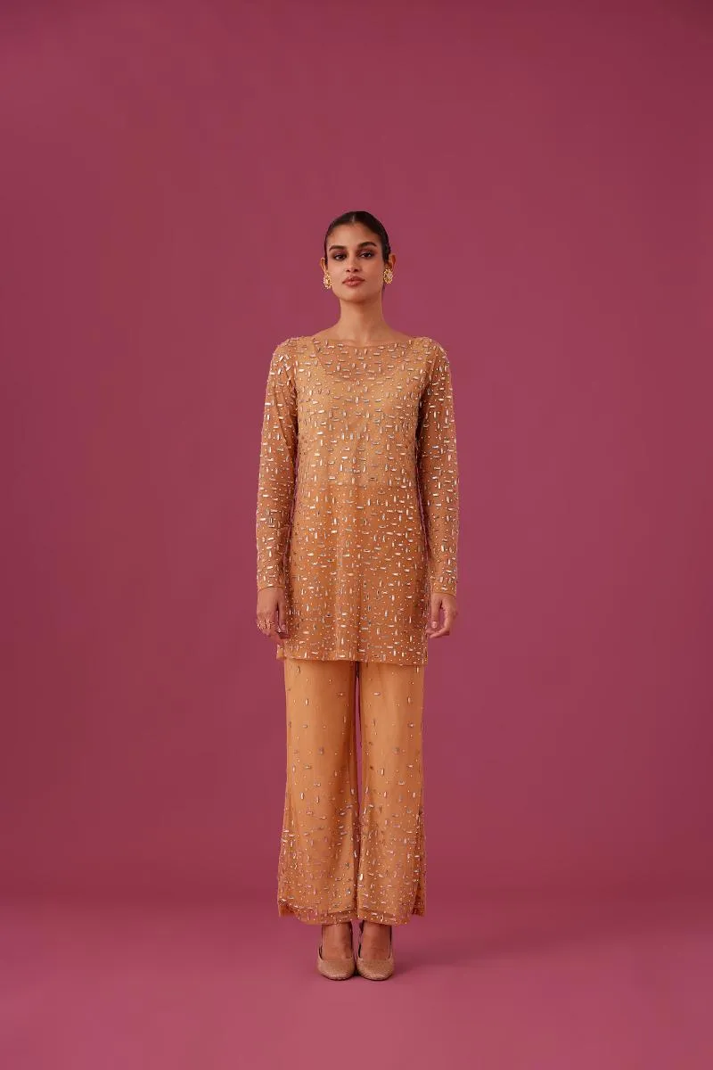 MEDHA BATRA - Champange Rose Co ord