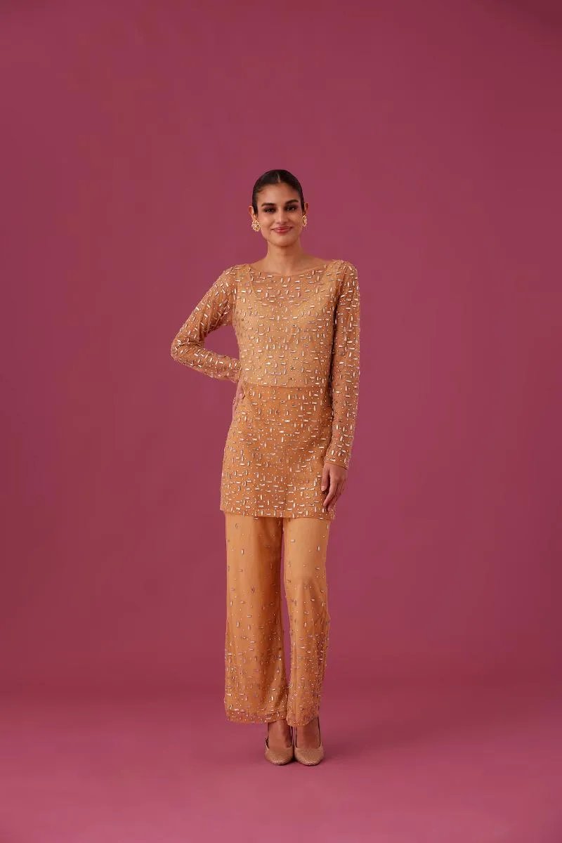 MEDHA BATRA - Champange Rose Co ord