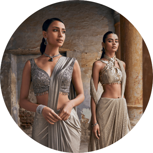 drape saree is the perfect blend of tradition and contemporary design